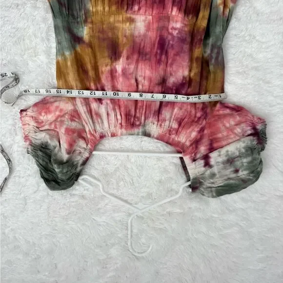 Free People Sunny Tie Dye Maxi Dress Young Fabulous & Broke - Picture 11 of 11